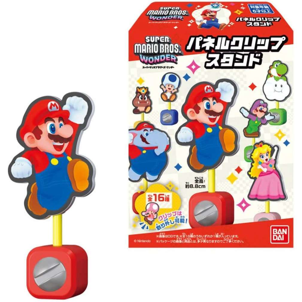 Super Mario Bros Wonder Panel Clip Stand Blind Bag