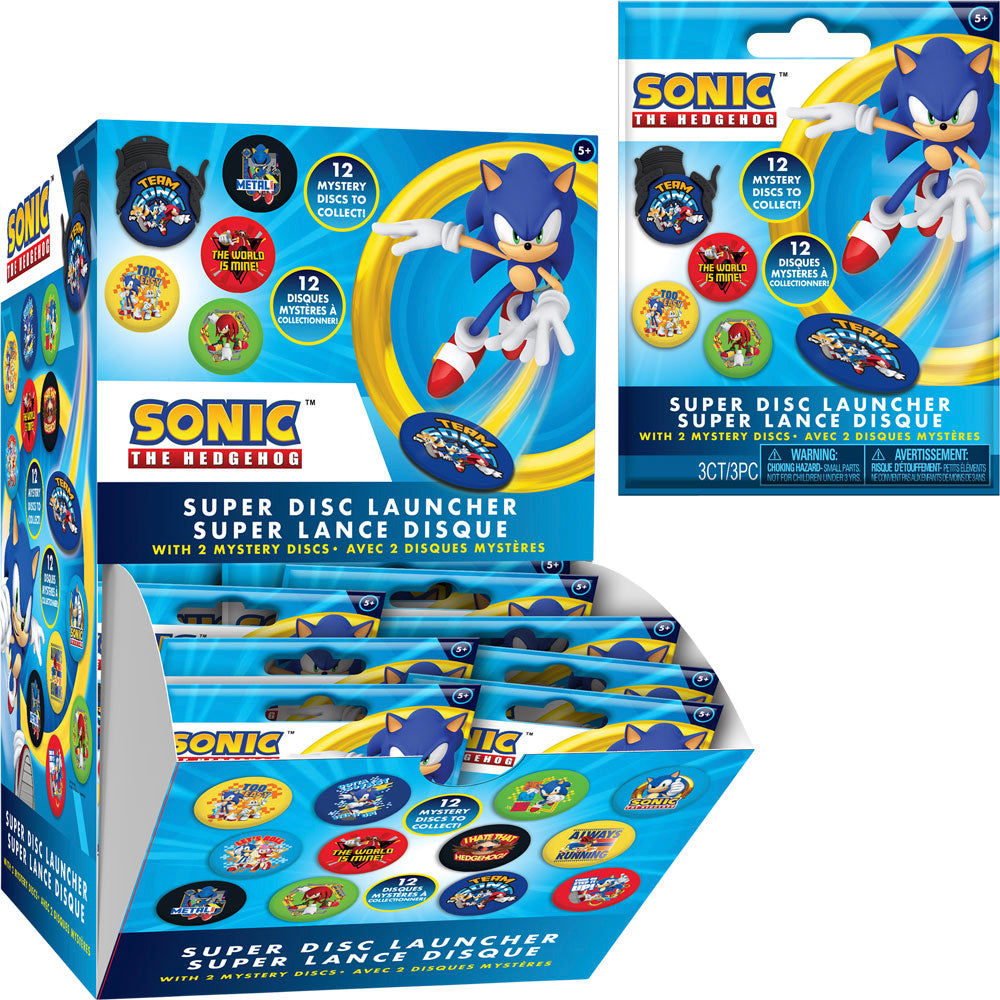 Sonic The Hedgehog™ Disc Launcher Blind Bag(36pcs)