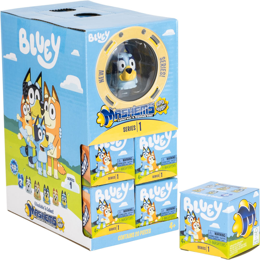 Bluey Mashems Capsule in Blind Box Series 1| Gumball.com