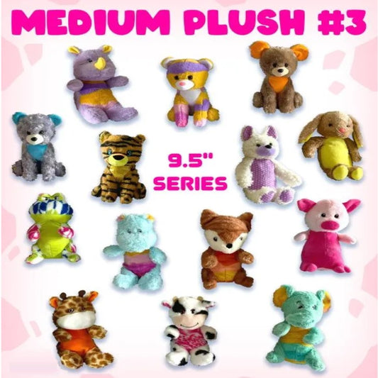 MEDIUM PLUSH MIX #3 (9.5″)