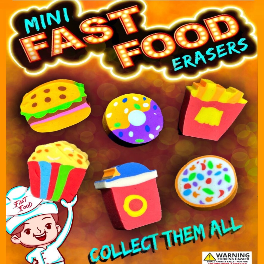 Mini Fast Food 1" Capsules