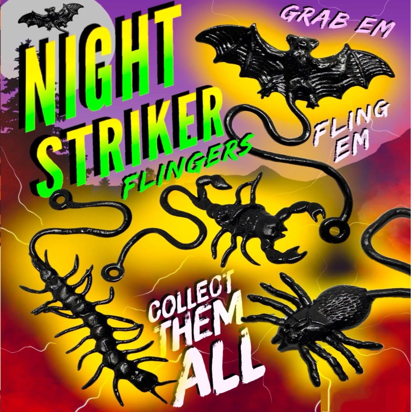 Night Striker Flinger 1" Capsules