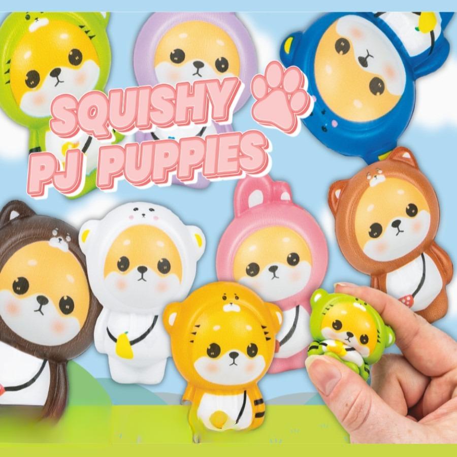 Squishy animals display card 