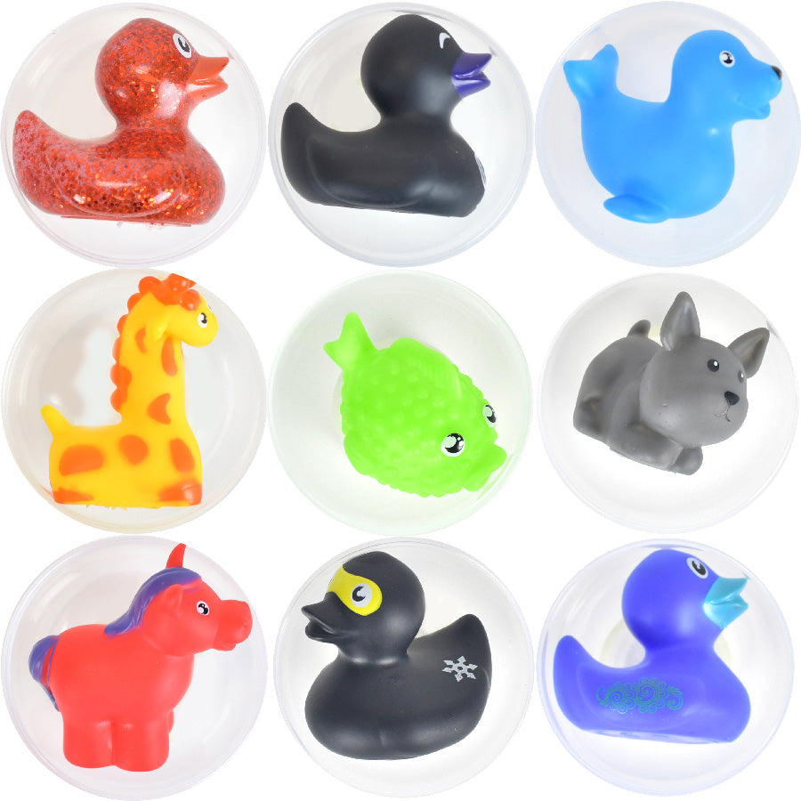 Rubber Animal in 3" Capsules 90 ct