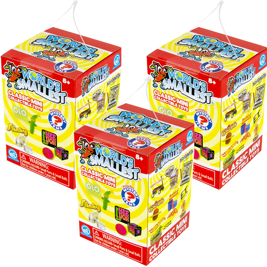 Hanging World's Smallest® Toys Series #7 in Blind Box $5.65avg Kit (24 pcs)