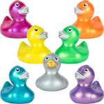 Rubber Metallic Ducks 2in