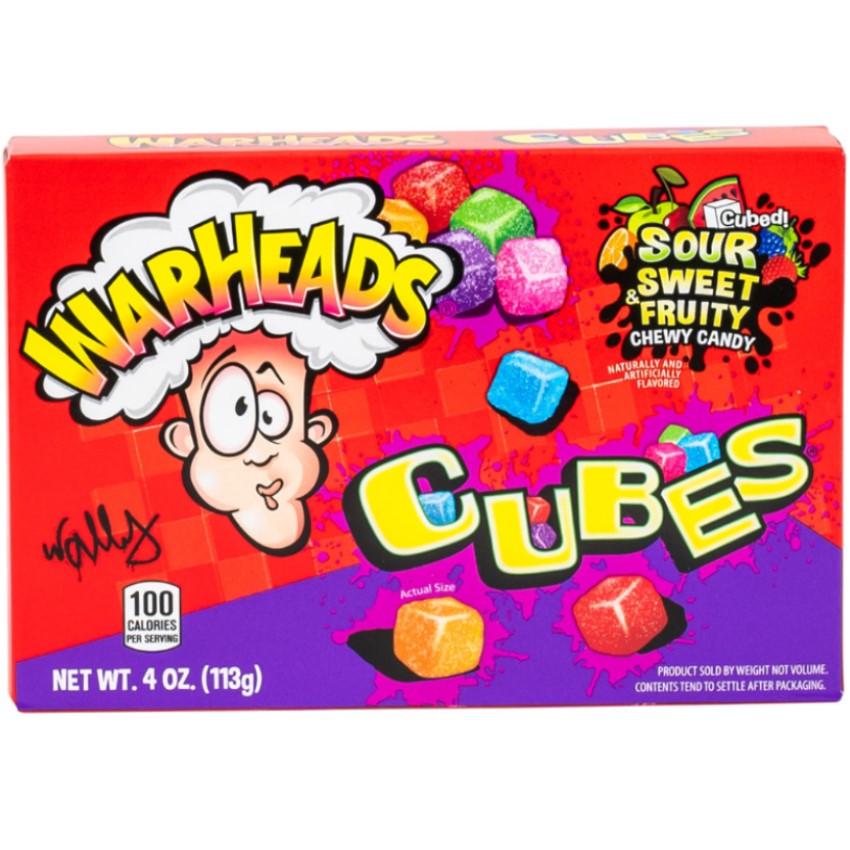 Warheads® Theater Box Chewy Cubes 12ct