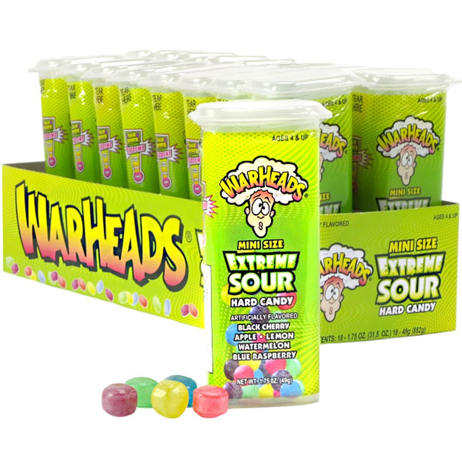 Warheads® Extreme Sour Minis Display Box