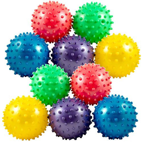 3 Inch Knobby Balls close up