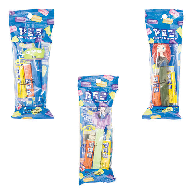 Disney themed PEZ candy dispensers