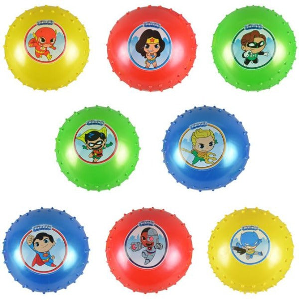 5 Inch DC Comics Super Friends Knobby Balls Product Image Superman Batman Wonder Woman