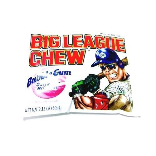 Big League Chew Bubble Gumballs, Outta Here Original - 0.63 oz