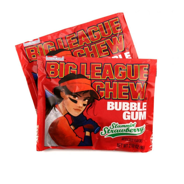 Big League Chew Slammin' Strawberry (2.12 oz.)