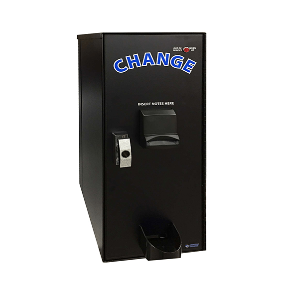 American Changer AC101 Bill-to-Coin Change Machine Right Side View Product Detail