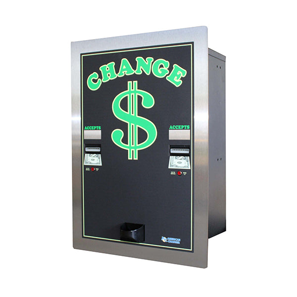 AC2225 Dual Bill to Coin Change Machine Gumball