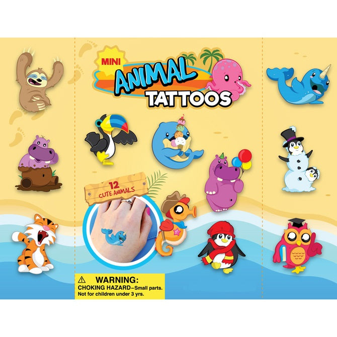 Animal Tattoos display front side