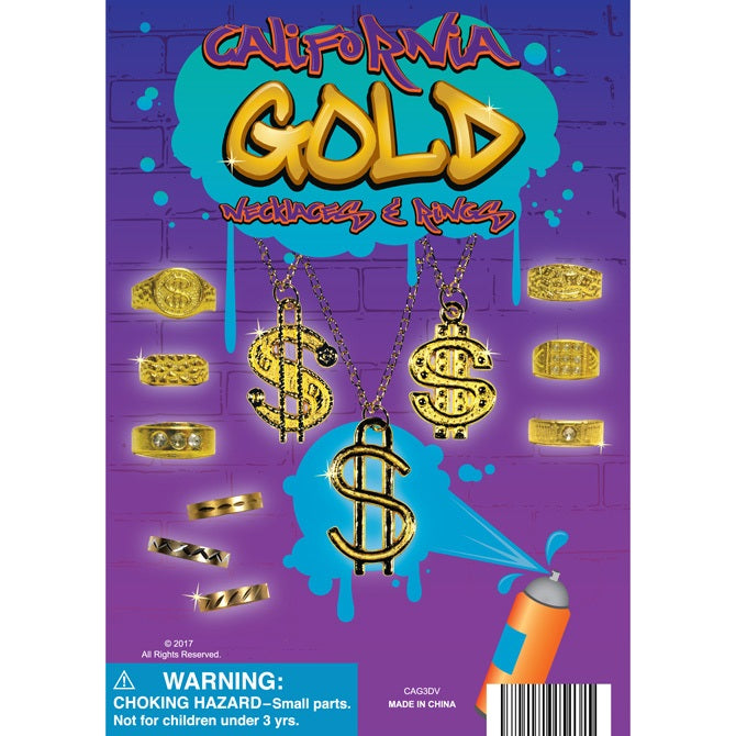 California Gold Display Back