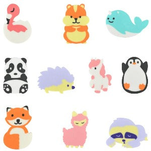 Bulk Cute Animal Erasers Product Image