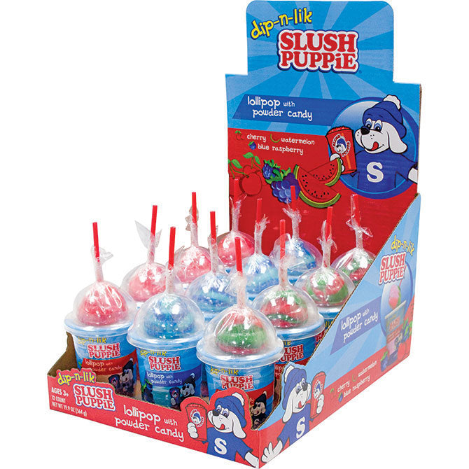 SLUSH PUPPiE® Dip-N-Lik® Display Box - 12 ct