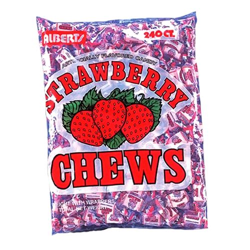 Shocker Chew Candy - Strawberry - Pack of 20, Shop Today. Get it Tomorrow!