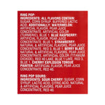 Ring Pop list of ingredients