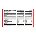 Nutrition facts for Ring Pop lollipops