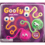 Goofy YoYo Mix 2" vending capsules front of display card