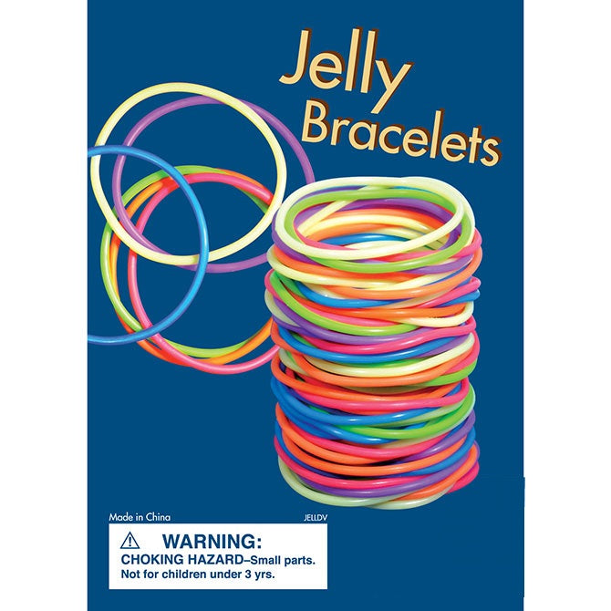 Jelly Bracelets Display back