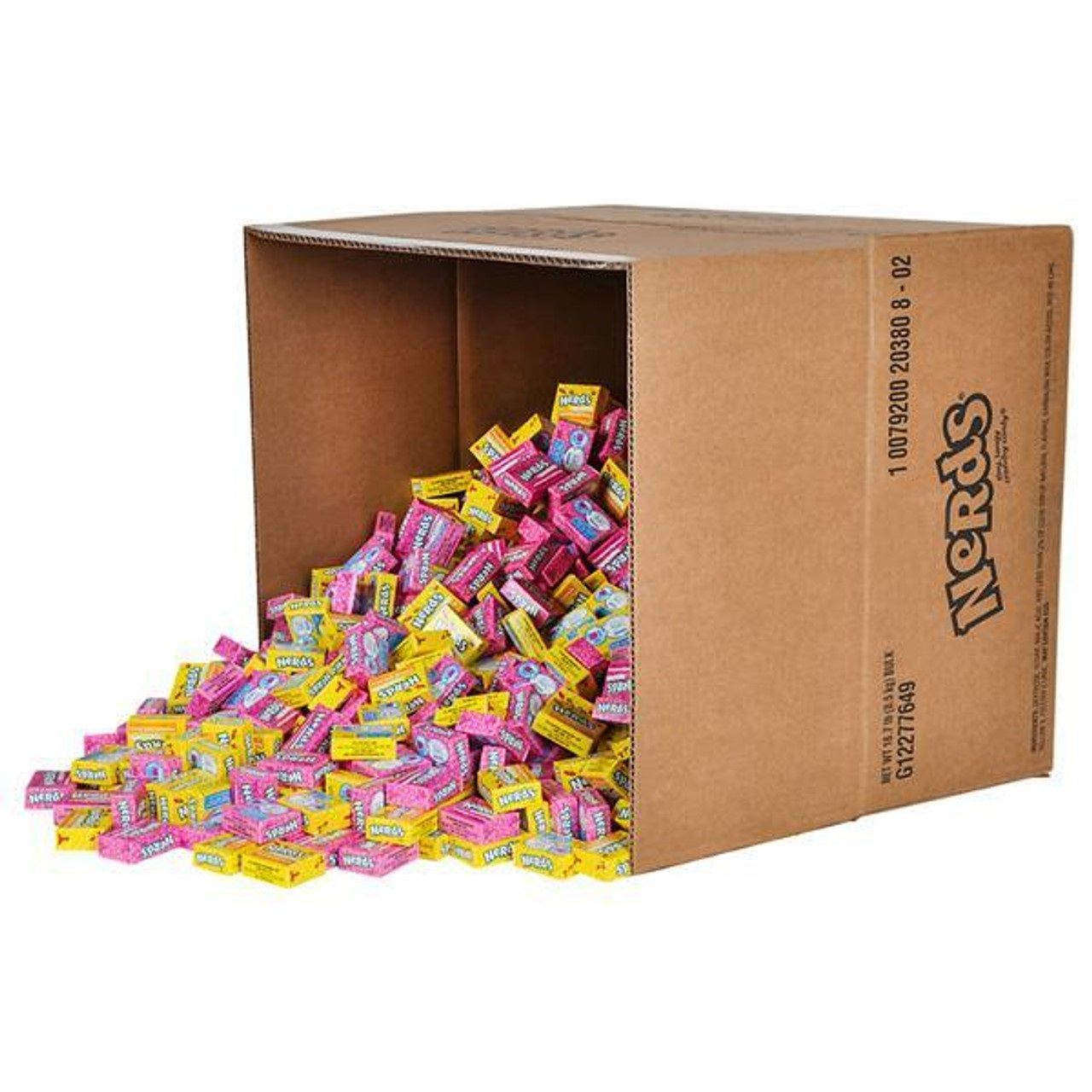 Bulk case of Nerds Double Dipped Mini Boxes 650 pieces