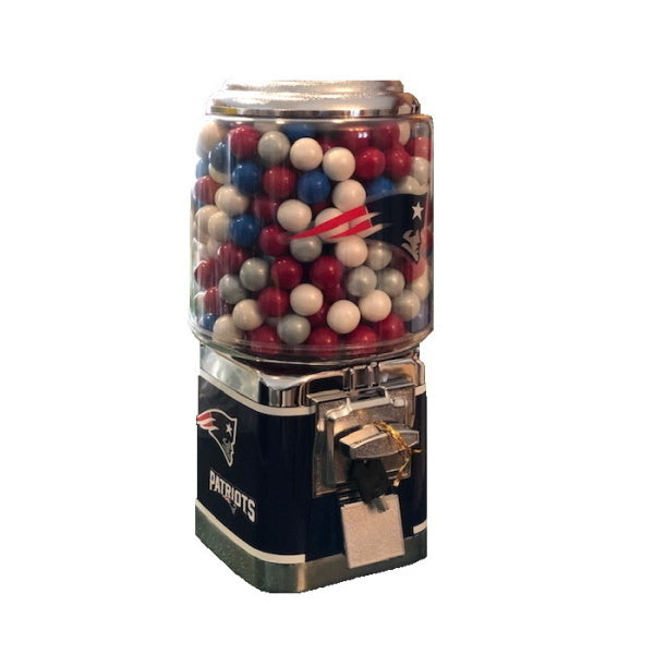 NFL Team Logo Custom Gumball Machine Product Image New England Patriots