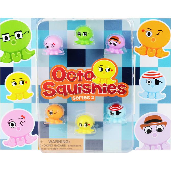 Octo Squishies Series #2 2" Capsules Product Display Front