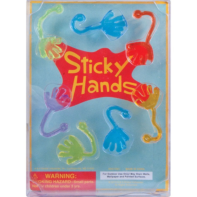 Sticky Hands 1" Display Cards