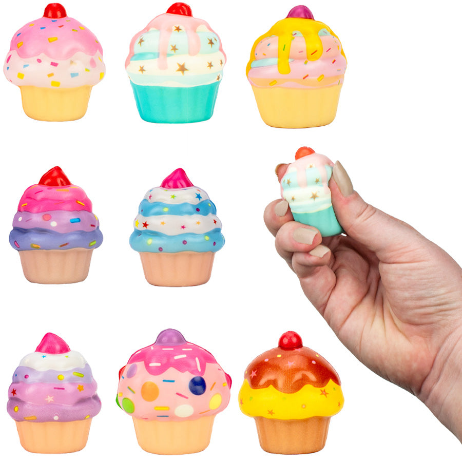 Squishy Cupcake Toys in 2in Capsules