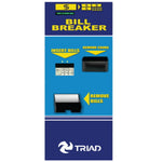  Triad 500RL Dual Rear Load Bill Breaker Change Machine Product Image