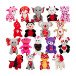 Valentine's Day Small Generic Plush Mix 108 ct