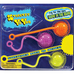 Stretchy Yo-Yos 2 inch Capsules display back