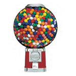 22" ball globe Beaver vending machine in circus red