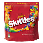 Skittles Fruit Flavor Rainbow Candy, Party Size 54 ounces front of bag