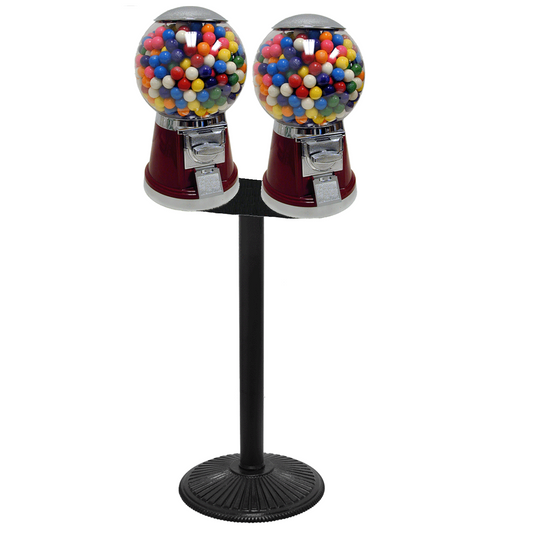 2-head Big Bubble gumball and candy vending machine