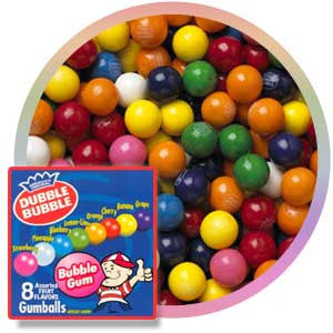 Dubble Bubble Gumballs 1900 Count