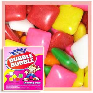 Dubble Bubble® 3-Flavor Gum 25lb