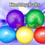 Knobby Balls 5 Inch Crane Machine Balls close up