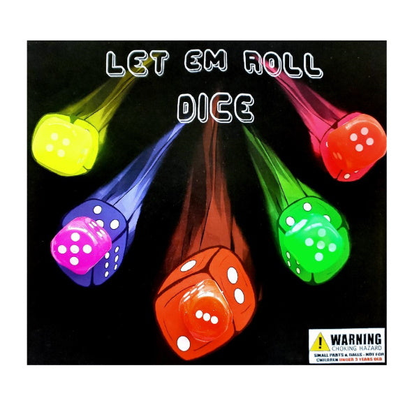 Let Em Roll Dice 2" Capsules Product Display