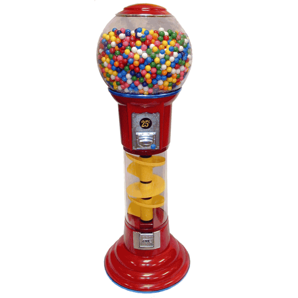 5 Spiral Spin N Drop Spiral Gumball Machine By Lypc 1648