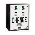 MC830-DA Dual Standard Change Machine Front View Product Image