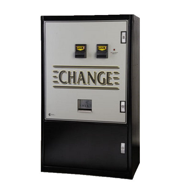 MC930-DA Standard Dual Bill Change Machine Product image Front View Change Graphic