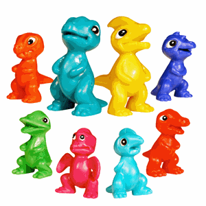 Bulk Microsaurs Figurines 100 ct | Gumball.com