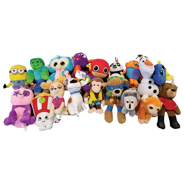 Plush Jumbo 100% Licensed Mix