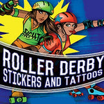 Roller Derby Tattoos and Stickers