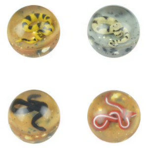 45 mm 3-D Snake Super Bouncy Balls Product Image